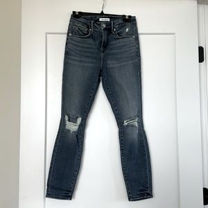 Good American Good Legs Cropped Distressed Jeans 2 / 26